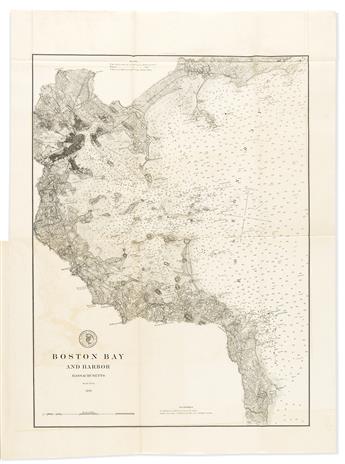 (AMERICAN CHARTS.) United States Coast and Geodetic Survey. Atlantic Coast Pilot Boston to New York. Second Edition.